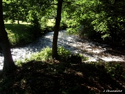 La confluence de la Combeauté (à droite) et du Ruisseau de Méreille